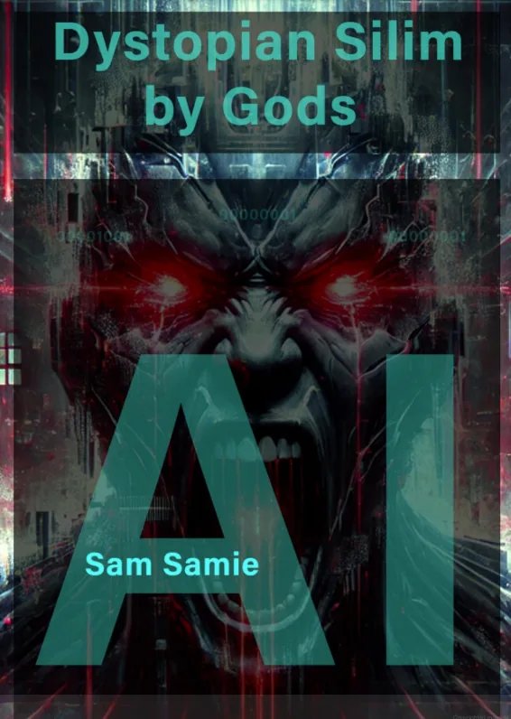 Cover of Dystopian Silim by Gods by Sam Samie